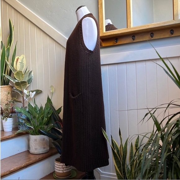 Like New Ralph Lauren Collection. Purple Label 100% cashmere Long Vest Coat - Picture 6 of 11